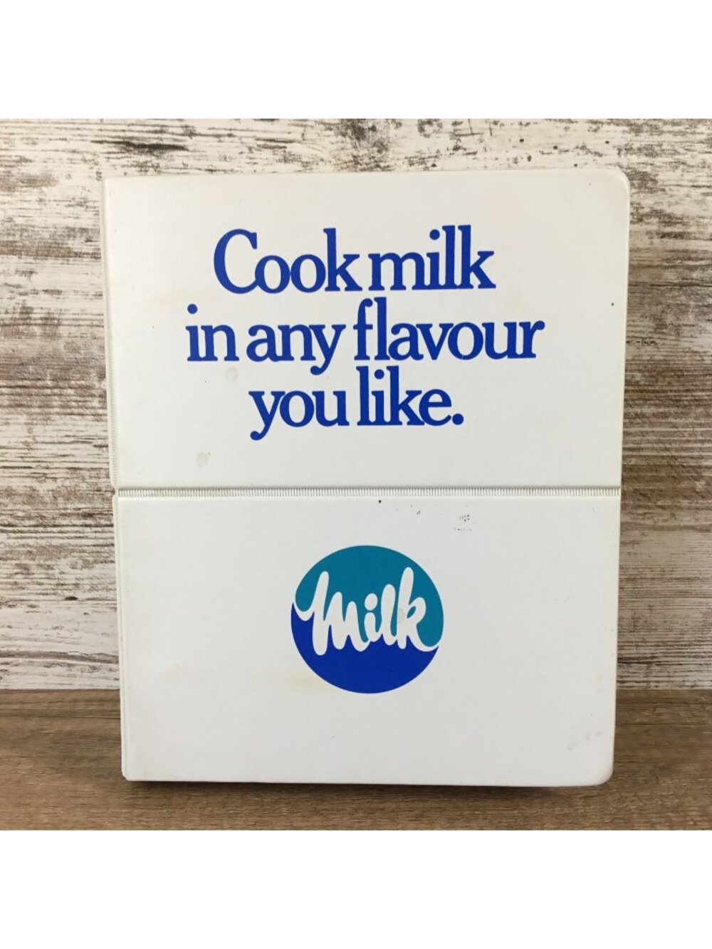 Cook Milk In Any Flavour You Like Recipe Binder w/ Flip Stand Ontario Milk